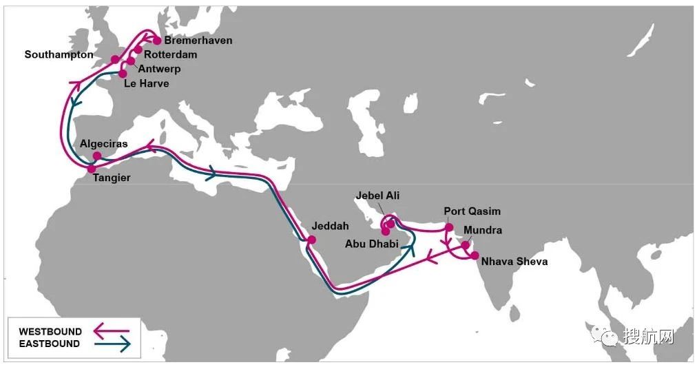 最新!THE聯盟、中遠、達飛集團宣布1月航線調整及新停航計劃