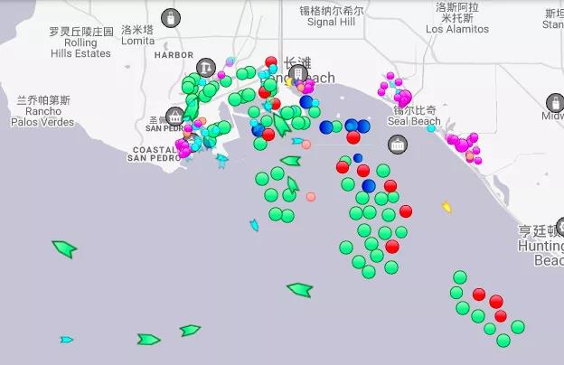 雪上加霜！數十艘集裝箱船逃離港口，擁堵加??！洛杉磯長灘港遭遇強風暴 