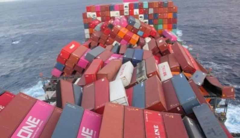 突發！至少40多個集裝箱墜海！MSC一集裝箱船在從洛杉磯駛往寧波港途中遭遇事故
