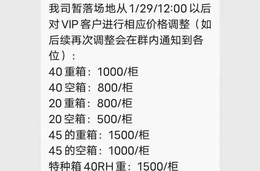 落箱費(fèi)飛漲到1500.....馬路變堆場、道路堵、一箱難落、司機(jī)難尋、卡車難求!