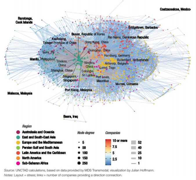 全球前20大貨物吞吐量港口排名出爐，中國港口占據(jù)15個席位