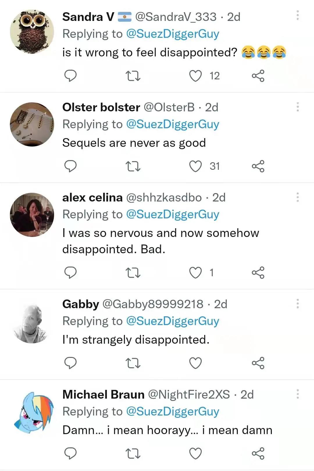 長賜號再回蘇伊士運河，網友評論更精彩 