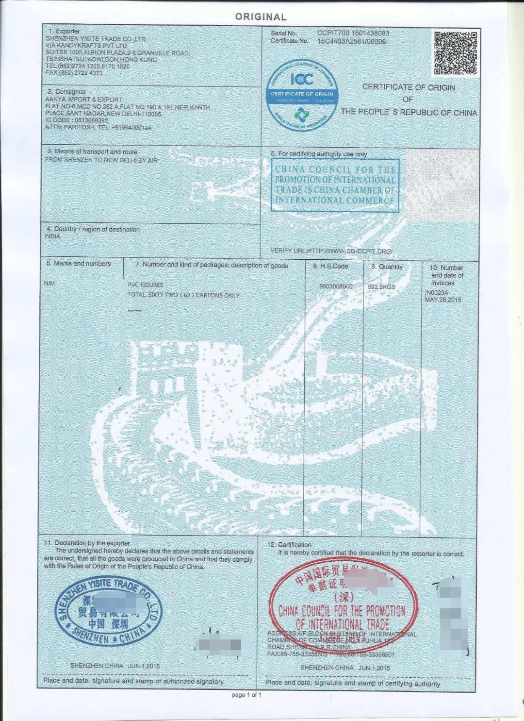 關于“原產地證”,你要了解的知識點