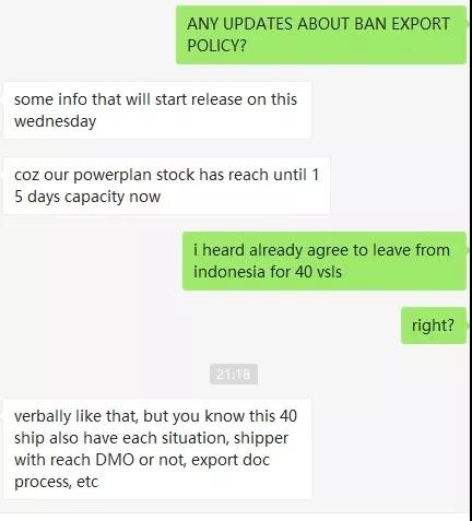 外媒：已有印尼煤炭船準許離港，周三開始分階段解除