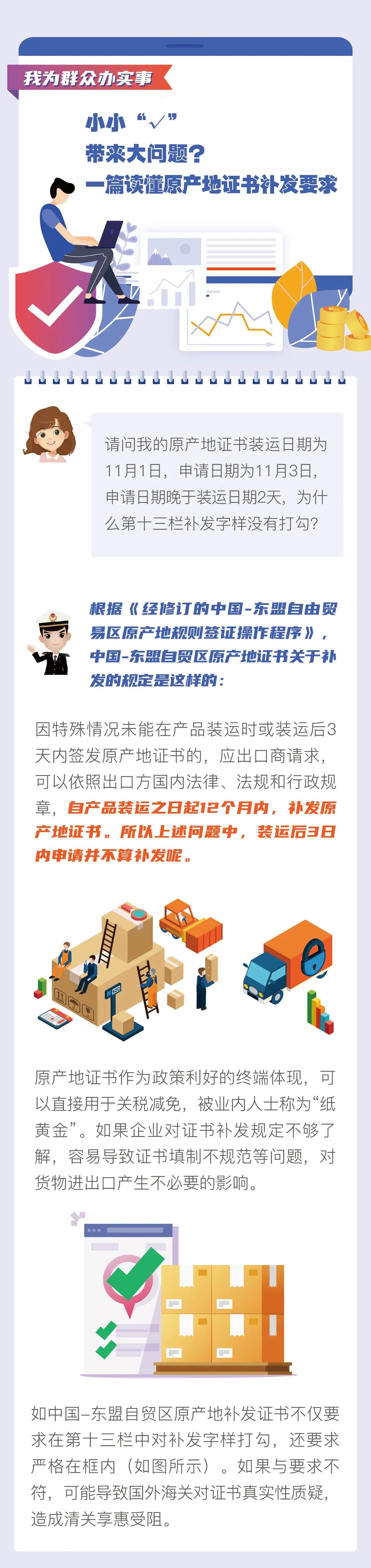 海關(guān)干貨:各類(lèi)協(xié)定原產(chǎn)地證書(shū)補(bǔ)發(fā)規(guī)則匯總