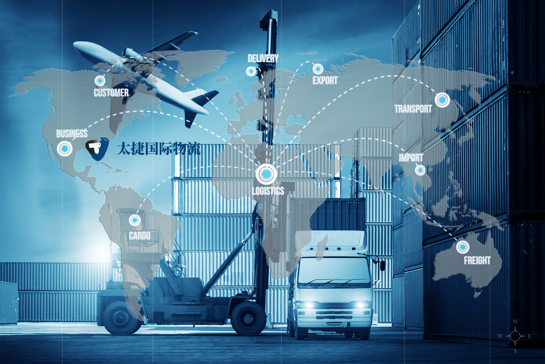 全球與國際物流關系