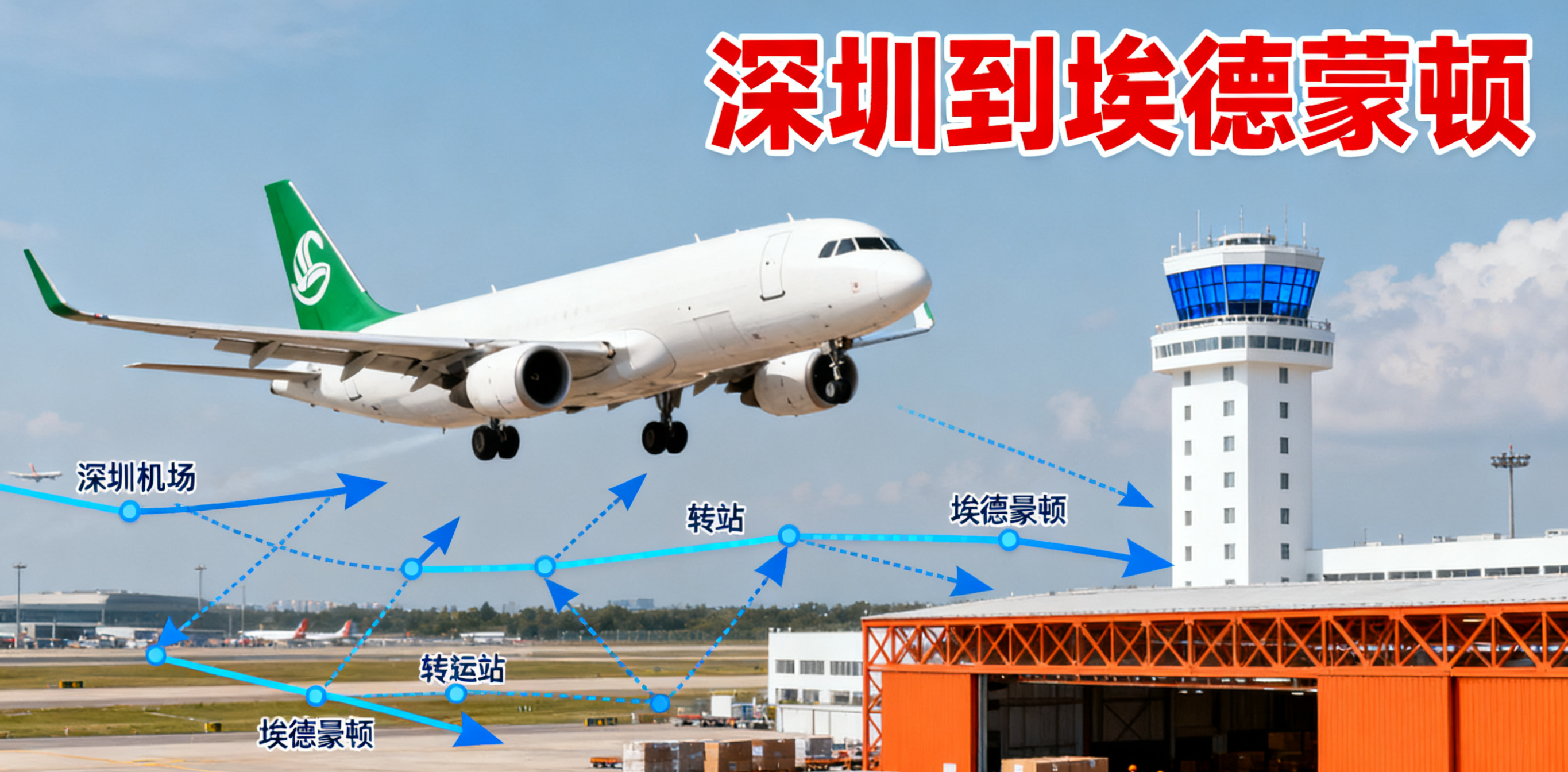 深圳到埃德蒙頓(EDMONTON)<a href='http://m.lichengfeng.com.cn/kongyun/' target='_blank'><u>空運</u></a>如何安排最快最省