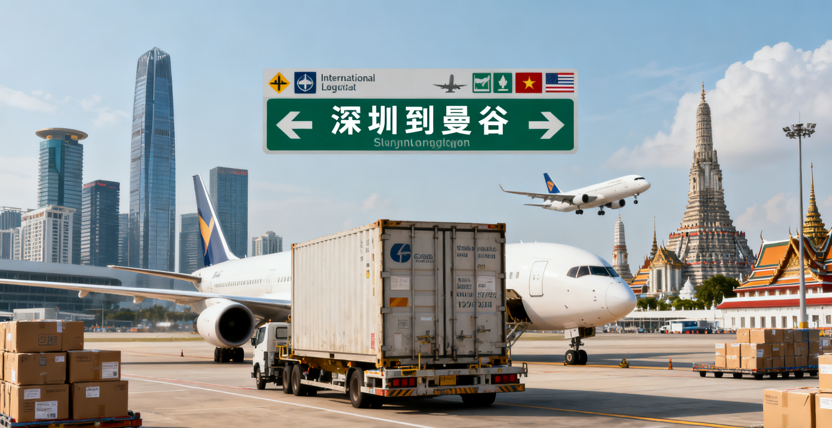 深圳到曼谷(PAT)<a href='http://m.lichengfeng.com.cn/kongyun/' target='_blank'><u>空運(yùn)</u></a>需要多久