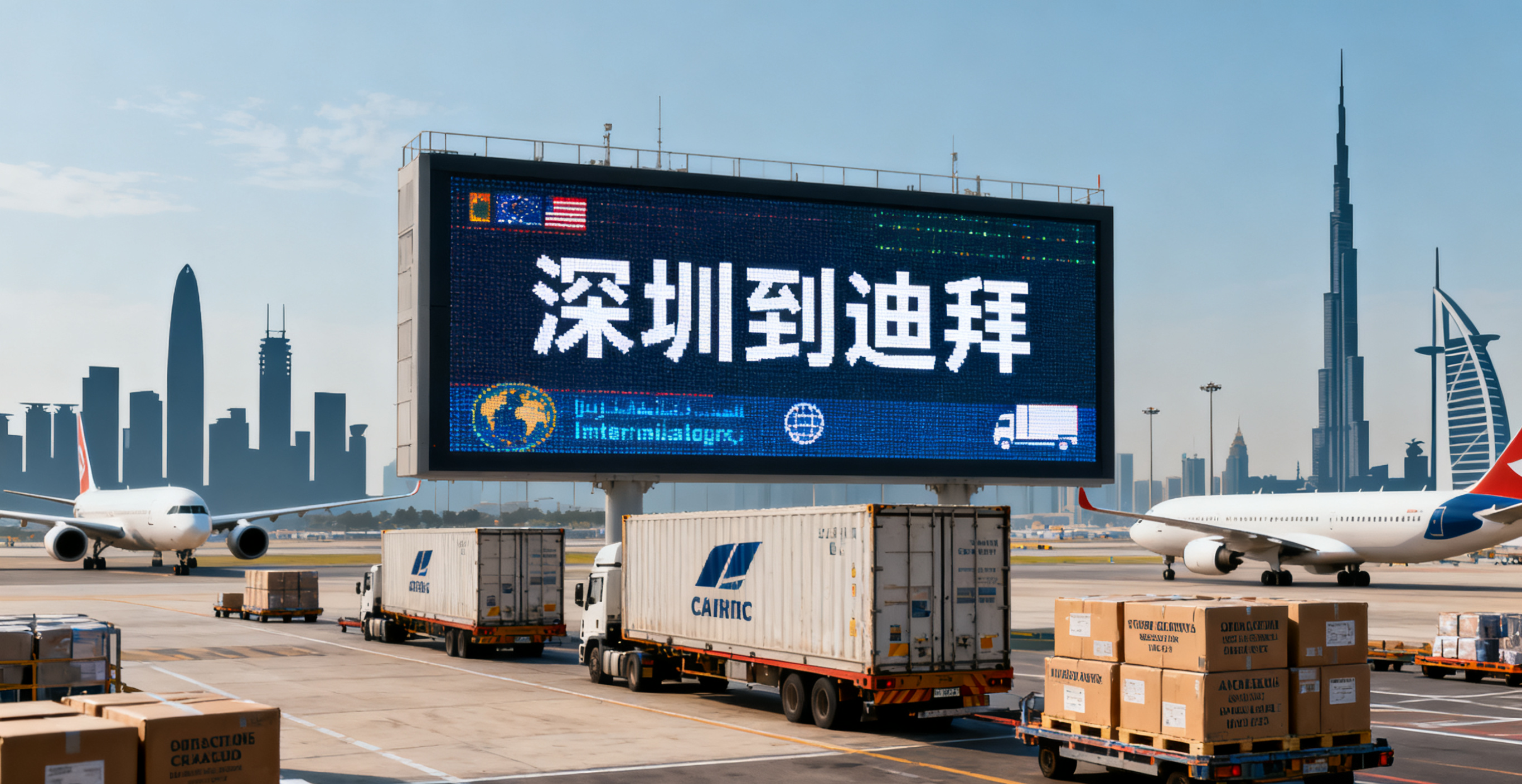 深圳到迪拜國際運輸服務怎么樣選擇最合適