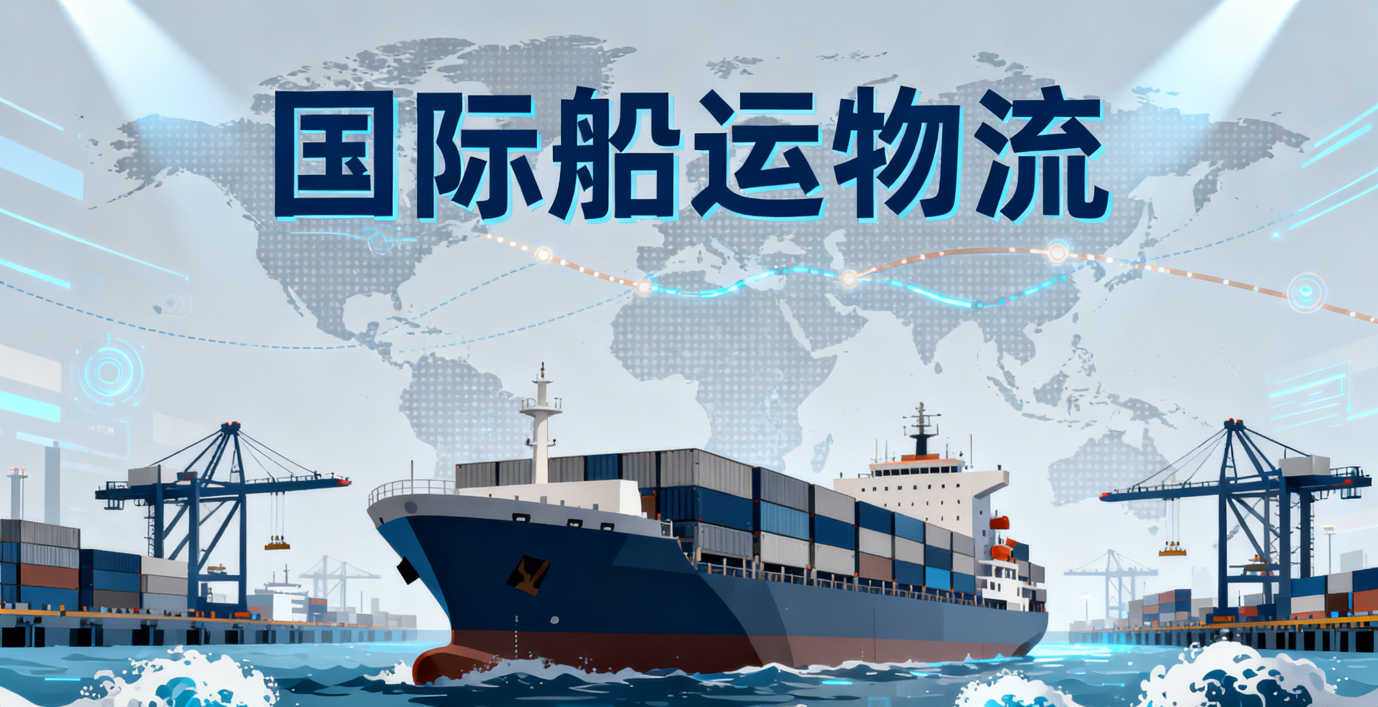 什么是國際船運物流?包含哪些核心環節?
