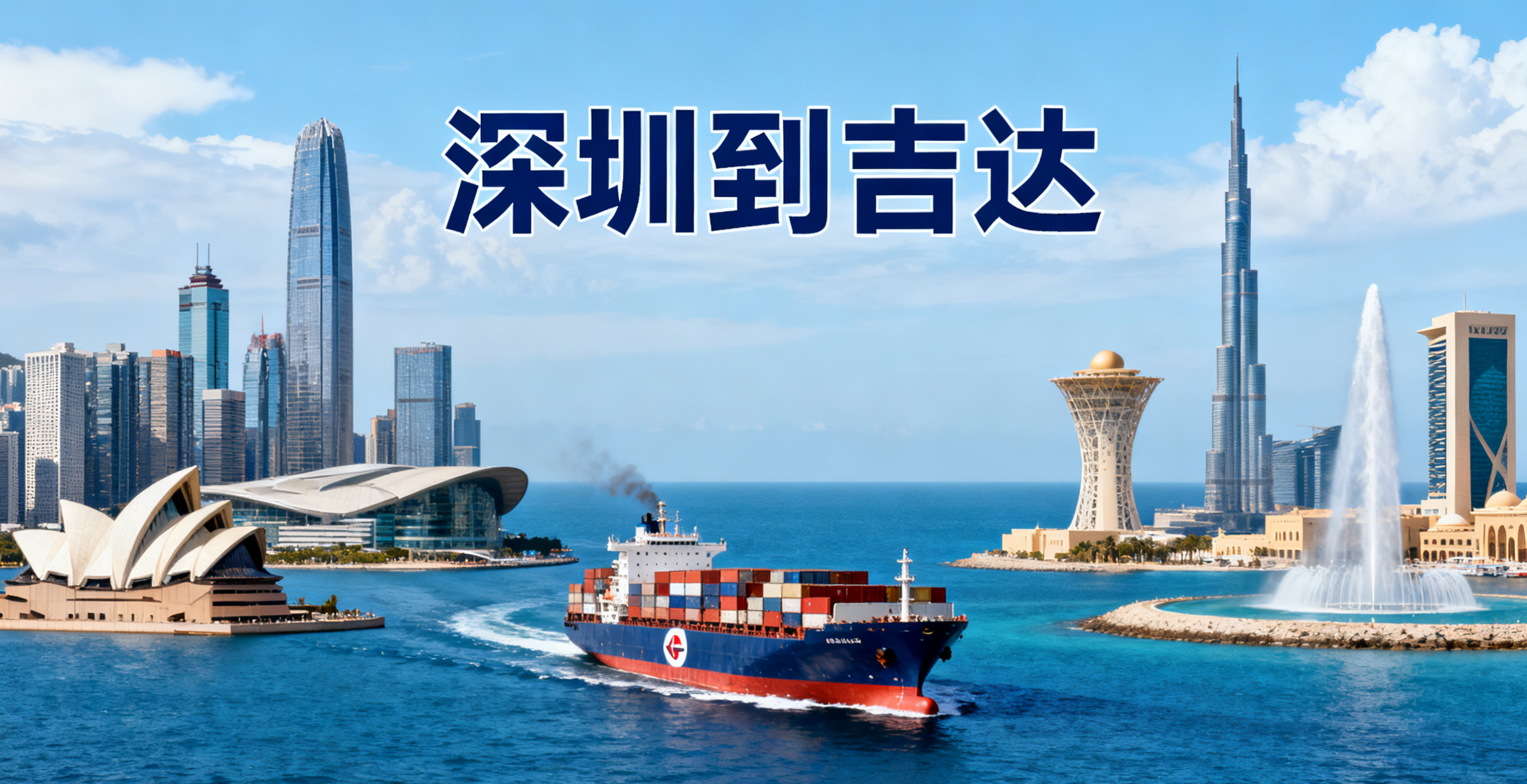 深圳到吉達海運方案