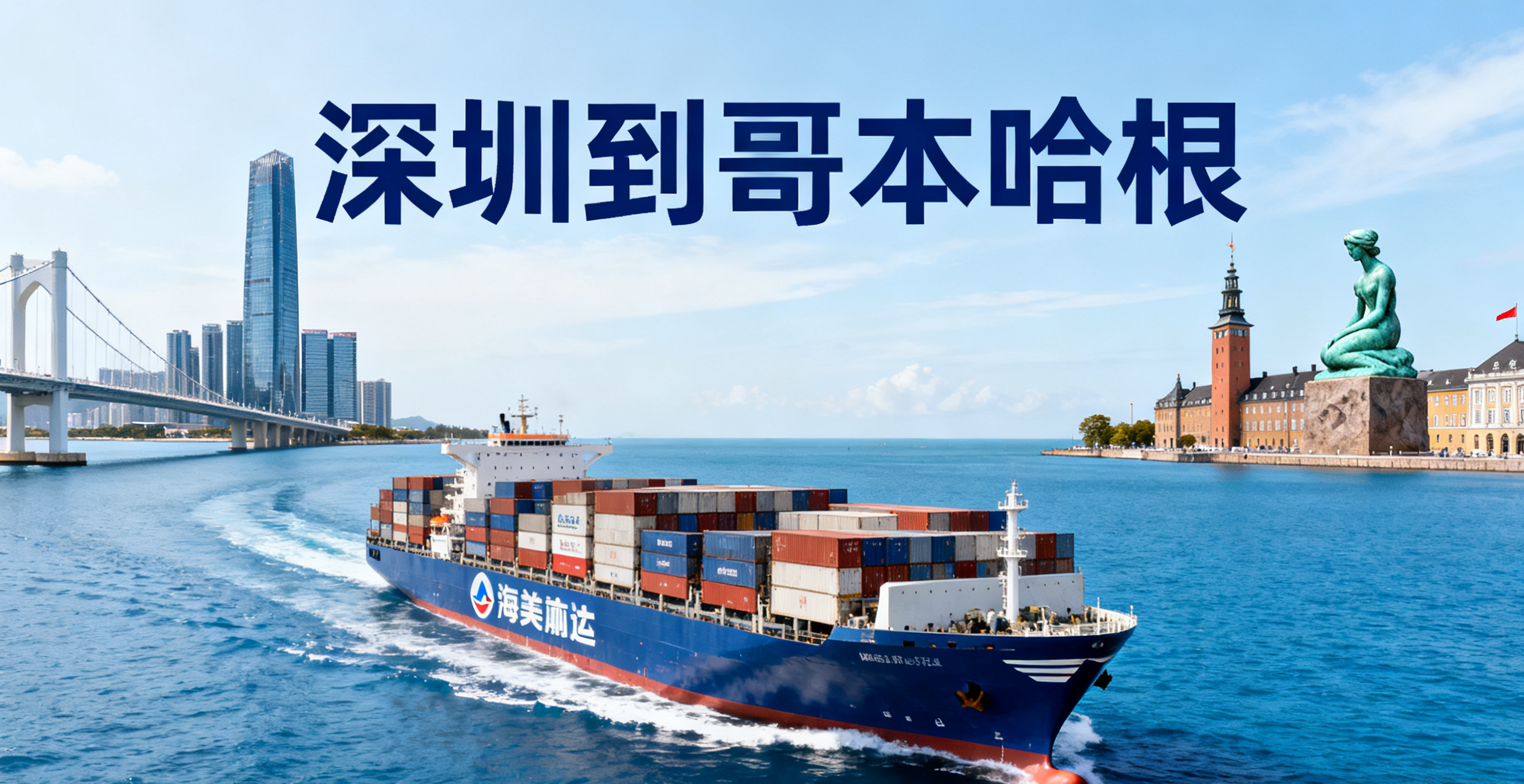 深圳到哥本哈根海運:時間、費用與清關要點是什么?