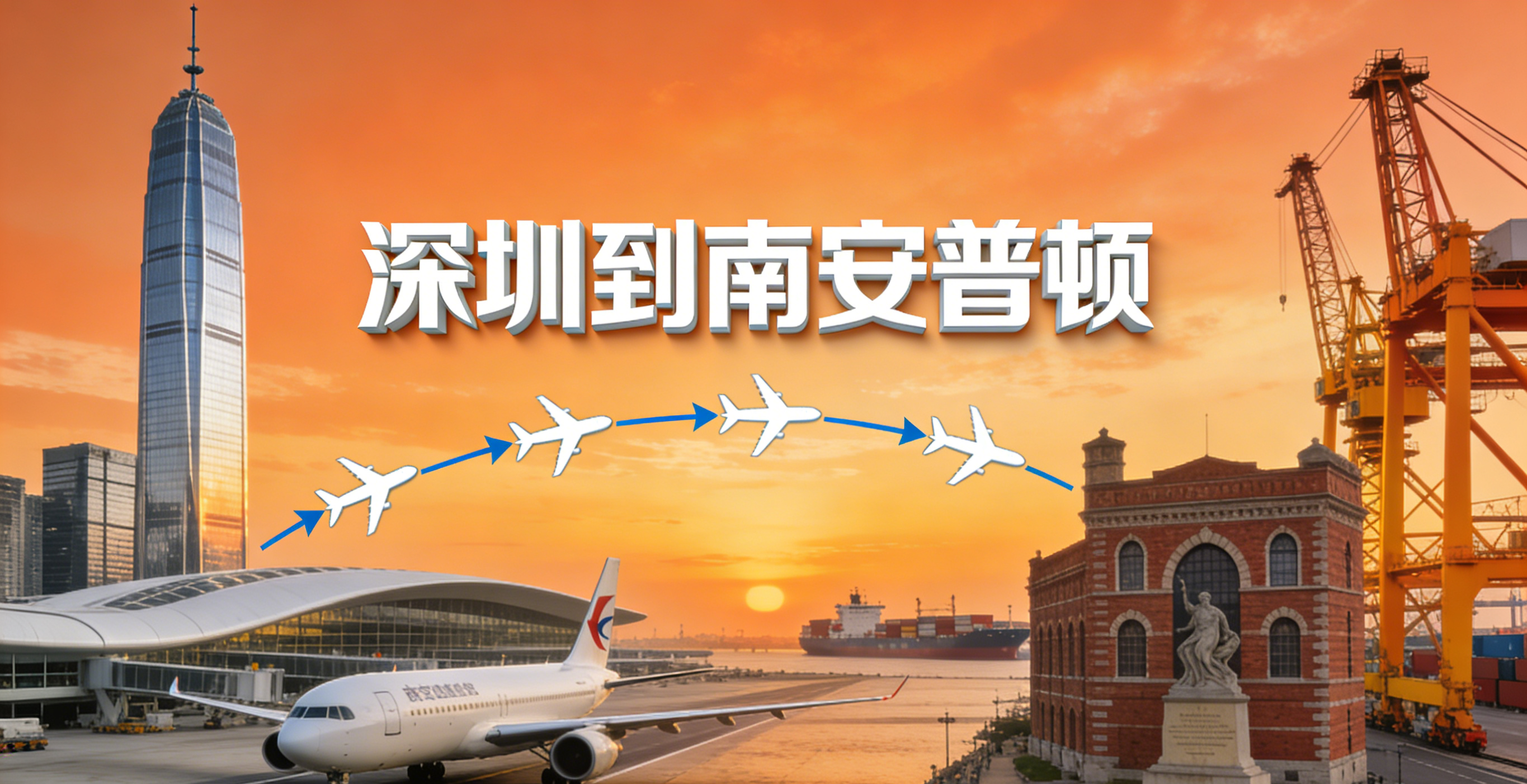 深圳到南安普頓可以選擇哪些運輸方式?